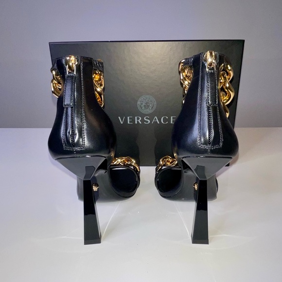 Versace Medusa Chain - 100% Authentic - News - Perfect Condition- 37.5 - DST568P - Picture 16 of 17